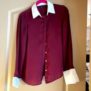 Brooks Brothers hidden button blouse